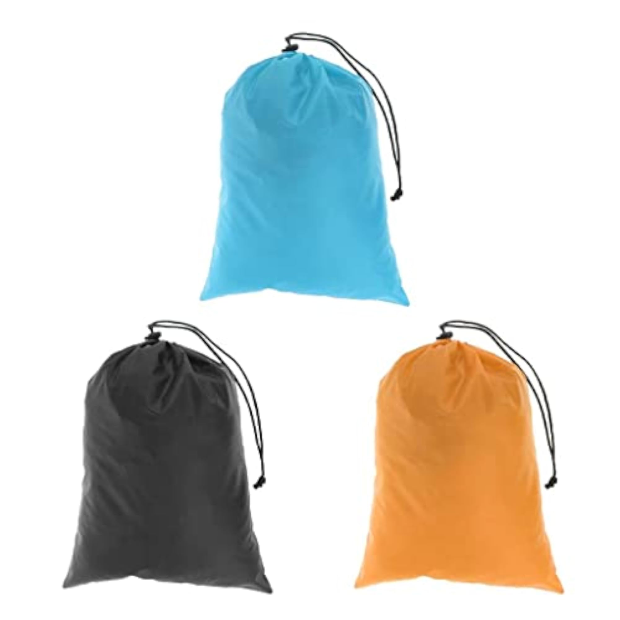 2Pcs Waterproof Drawstring Storage Bag Stuff Bag